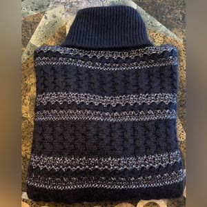 NWT SAINT LAURENT MEN'S WOOL MOHAIR CHUNKY TURTLENECK SWEATER XL S1,290